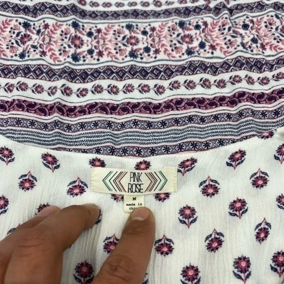 LIKE NEW! PINK ROSE Maxi Summer Dress - Picture 4 of 4